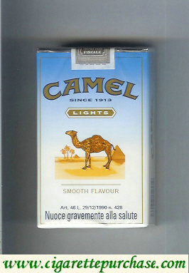 Camel Lights Smooth Flavour cigarettes soft box